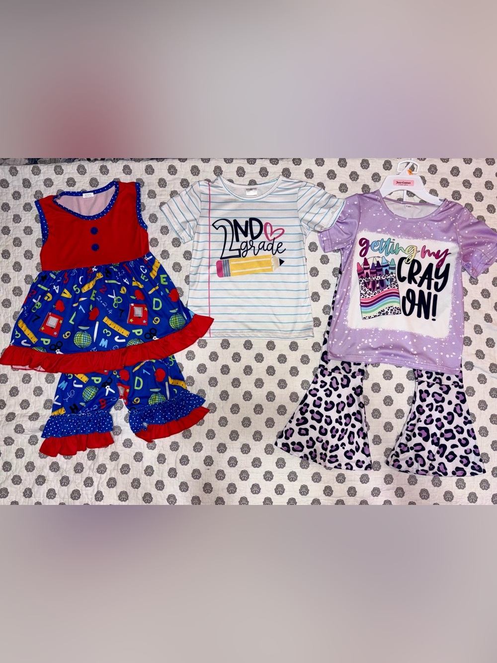 Girl’s Boutique School Outfit Lot 6/7